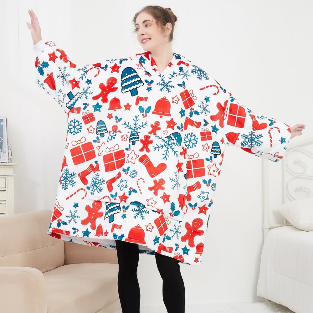 Christmas Sherpa Kids Hoodie